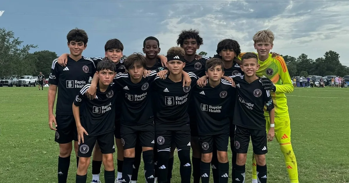 Enfants de Lionel Messi et Luis Suárez, présents avec l’équipe de jeunes de l’Inter Miami pour disputer la Newell’s Cup en Argentine :: Olé USA