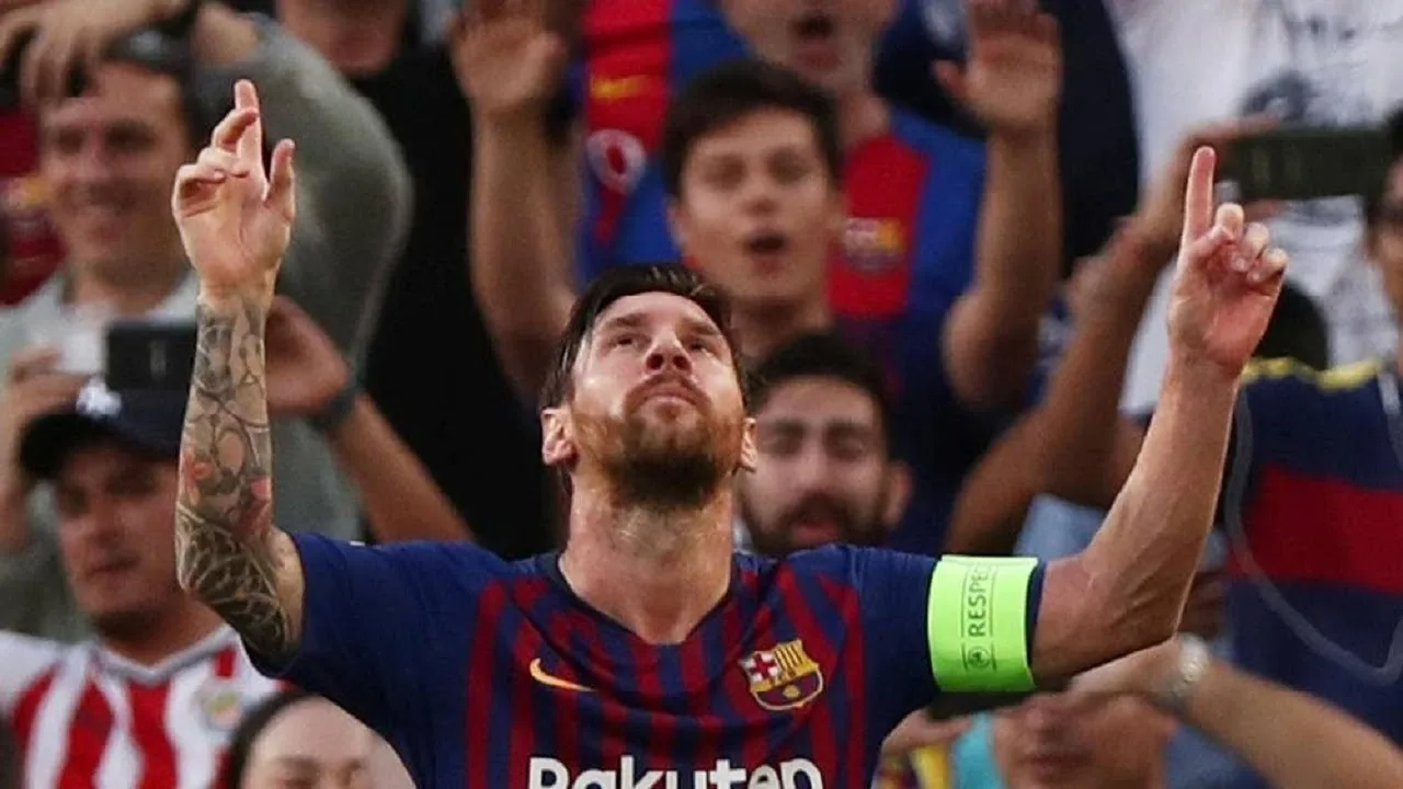 Lionel Messi ★Score A Hat Trick ★First Match of  UCL★2018/19