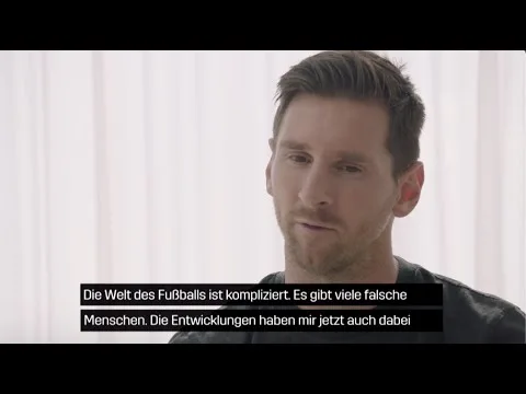 Lionel Messi über seinen Wechselwunsch und die Beweggründe