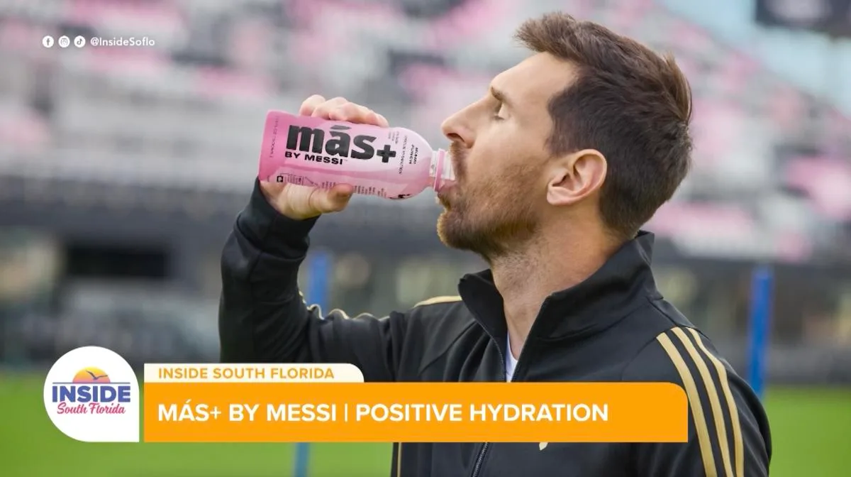 Lionel Messi présente une nouvelle boisson hydratante : Más+ de Messi – Yahoo