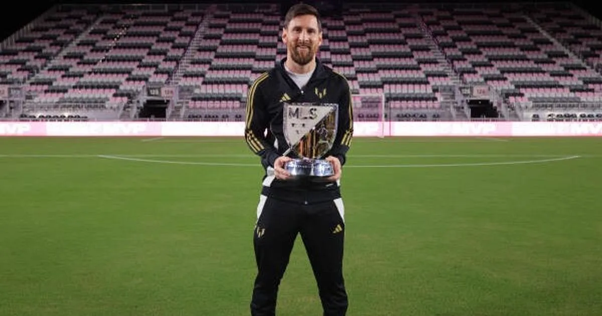 Lionel Messi nommé joueur le plus utile de la MLS pour 2024