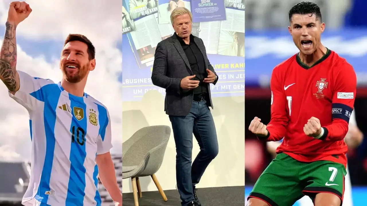 Ni Cristiano Ronaldo ni Lionel Messi ! Oliver Kahn choisit une légende de 48 ans comme GOAT