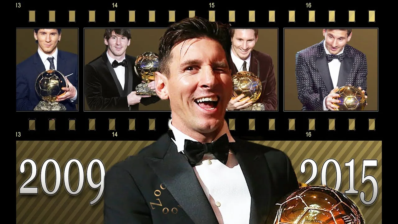 Lionel Messi ● All Ballon D'Or Awards ● 2009 – 2015 ᴴᴰ