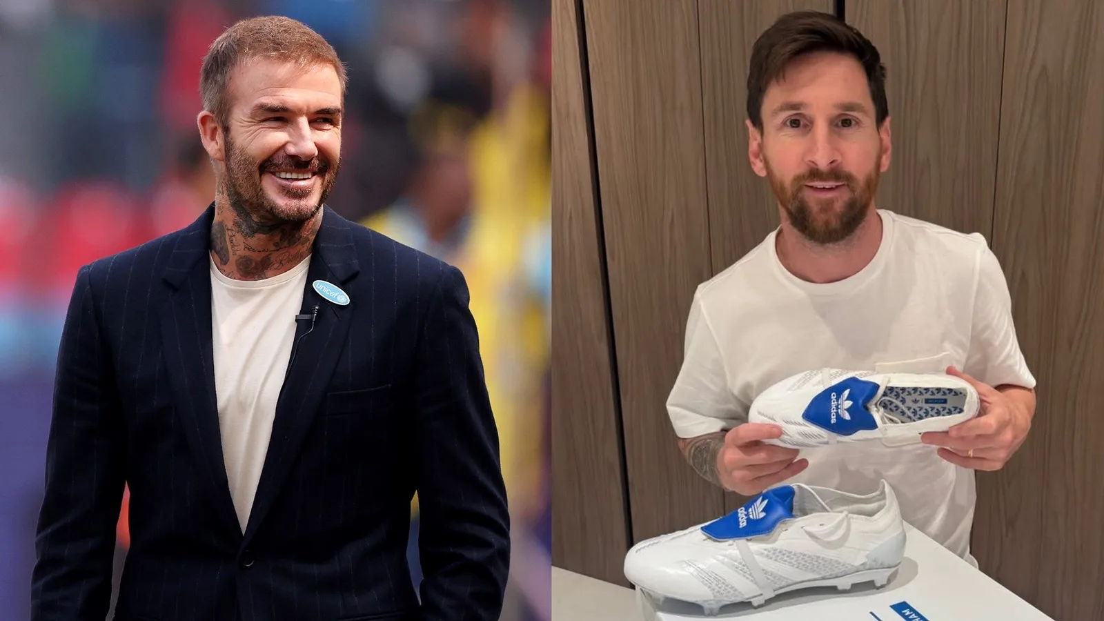 Lionel Messi envoie un message au copropriétaire de l’Inter Miami, David Beckham, après avoir récupéré une paire de chaussures adidas Predator emblématiques de la légende de Man Utd.