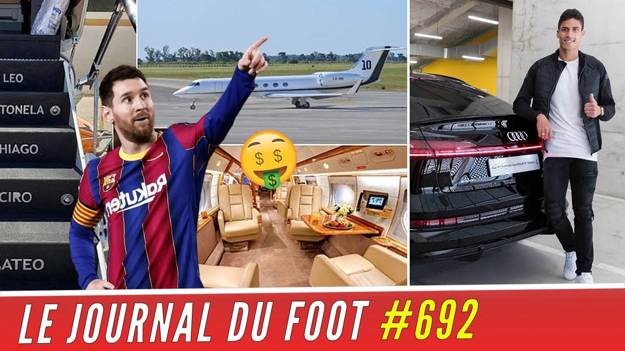 Lionel MESSI loue (très cher) son Jet Privé, les joueurs du
