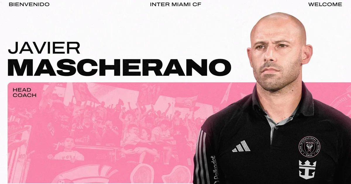L’Inter Miami nomme Javier Mascherano comme entraîneur, rejoignant Lionel Messi