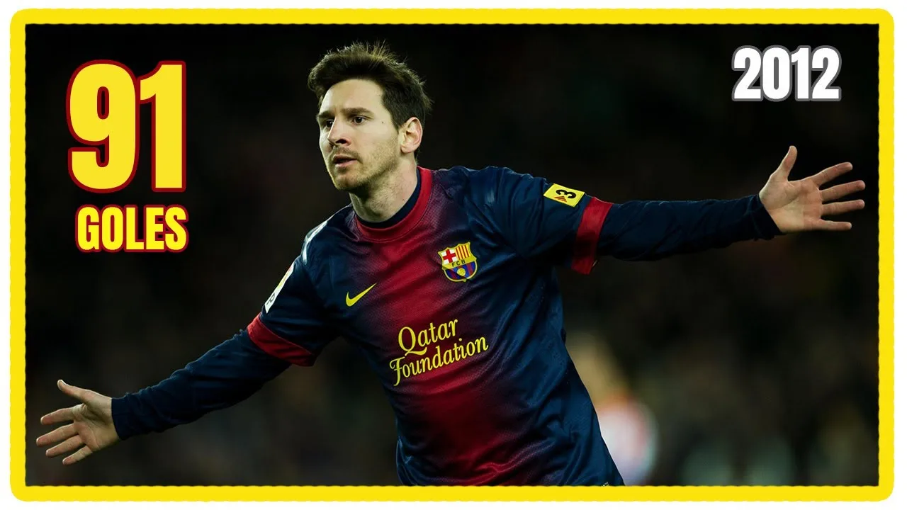 LEO MESSI y los 91 GOLES que Marcó en (2012)【Fc Barcelona