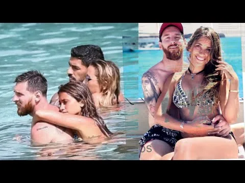 Lionel Messi and Luis Suarez enjoying Holidays in Ibiza |