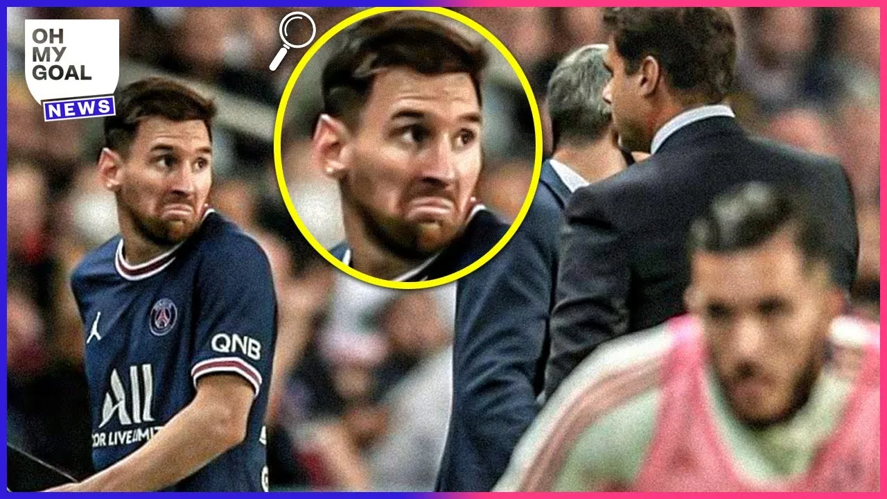 La Réaction De Leo Messi Lors De Son Remplacement Affole Le