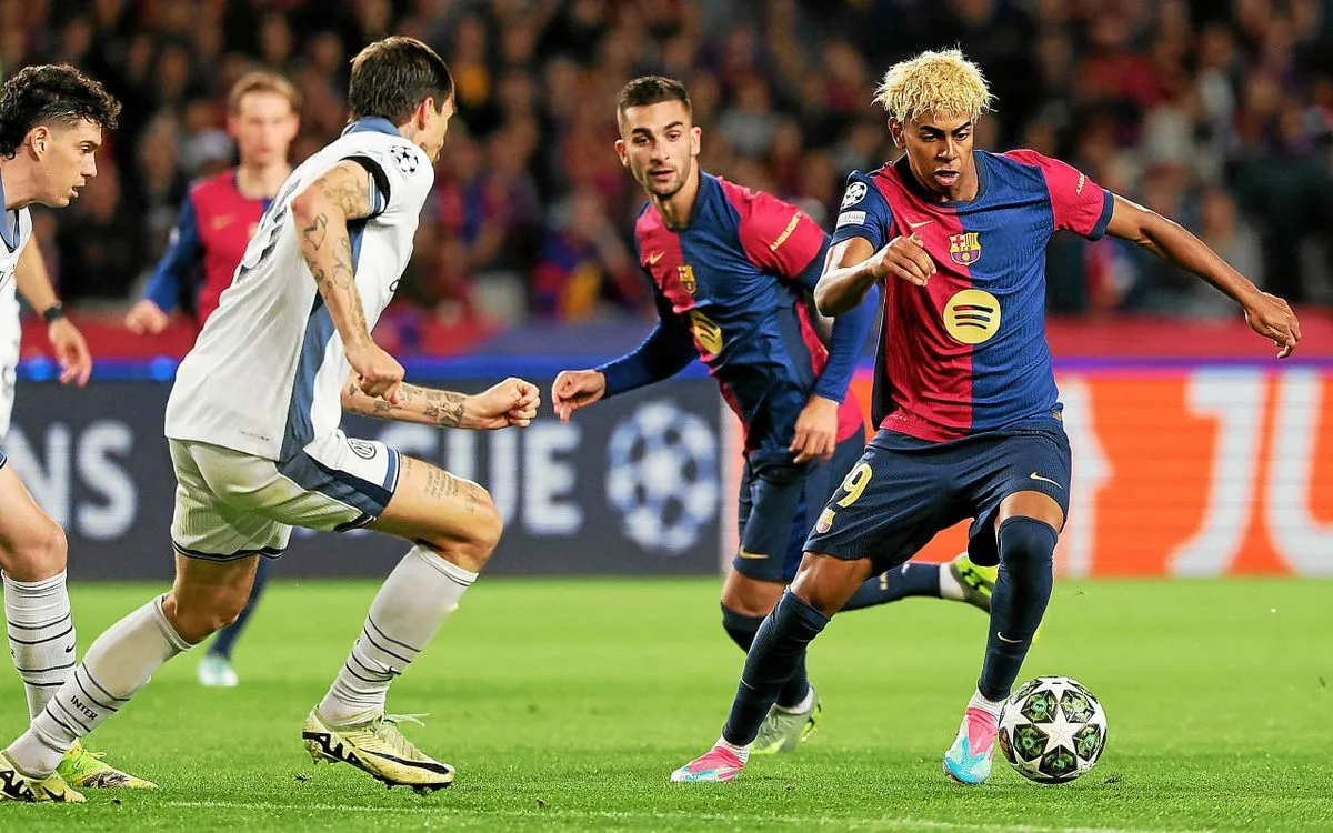 Ligue des champions : Lamine Yamal et l’inévitable comparaison avec Lionel Messi avant la demi-finale retour entre le FC Barcelone et l’Inter Milan
