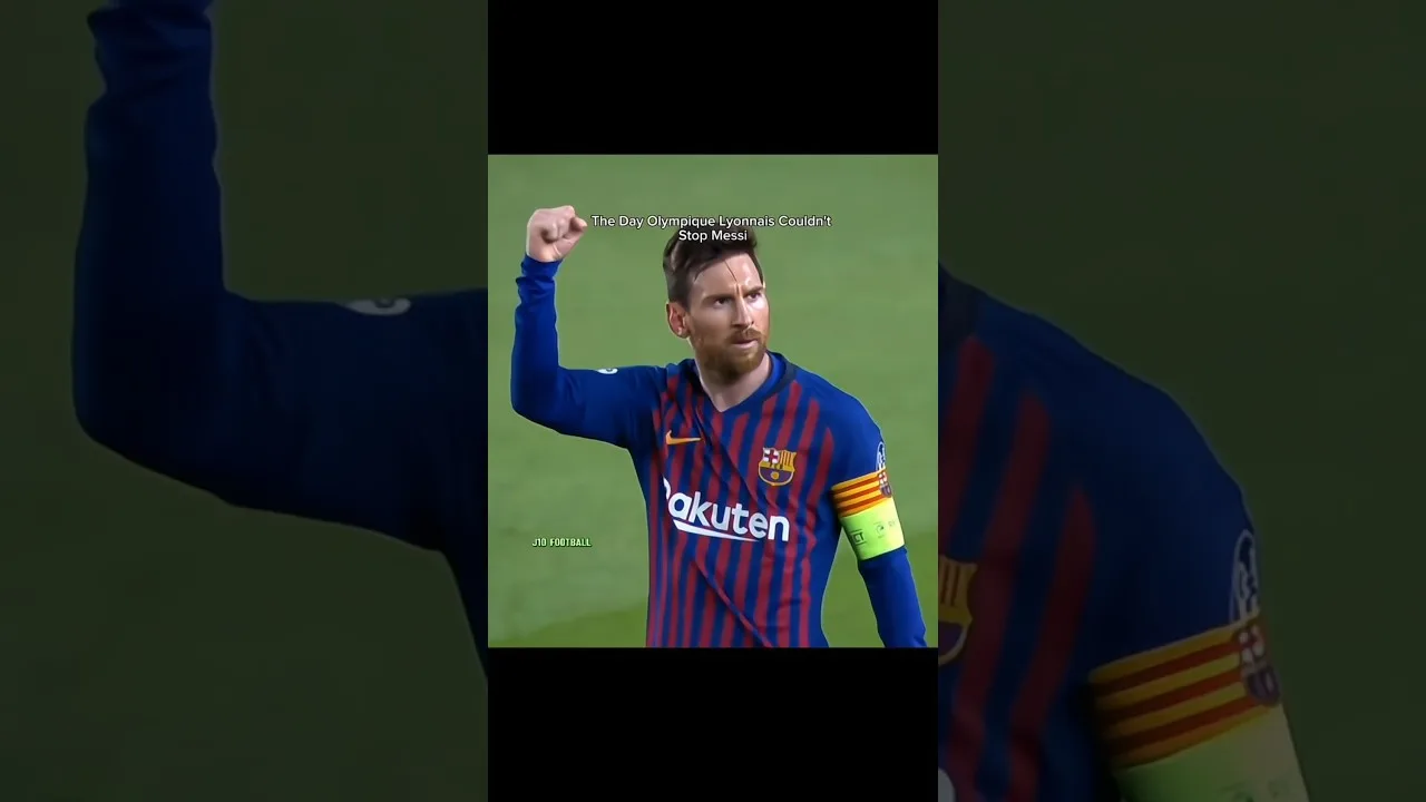 Messi DÉTRUIT Lyon au Camp Nou | Masterclass UCL 🐐🔥