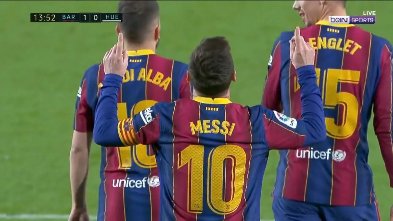 Lionel Messi vs Huesca (Home) 1080i 2021.