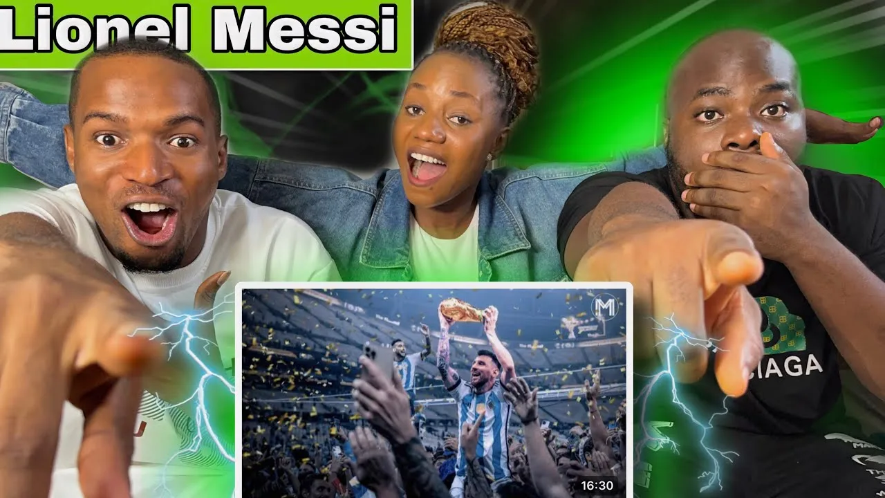 Soccer player reacts to LIONEL MESSI – « WORLD CHAMPION »
