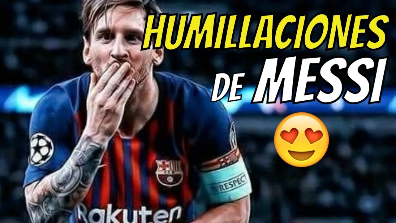 LEO MESSI HUMILLACIONES EN DIRECTO | REACTION BRUTAL |