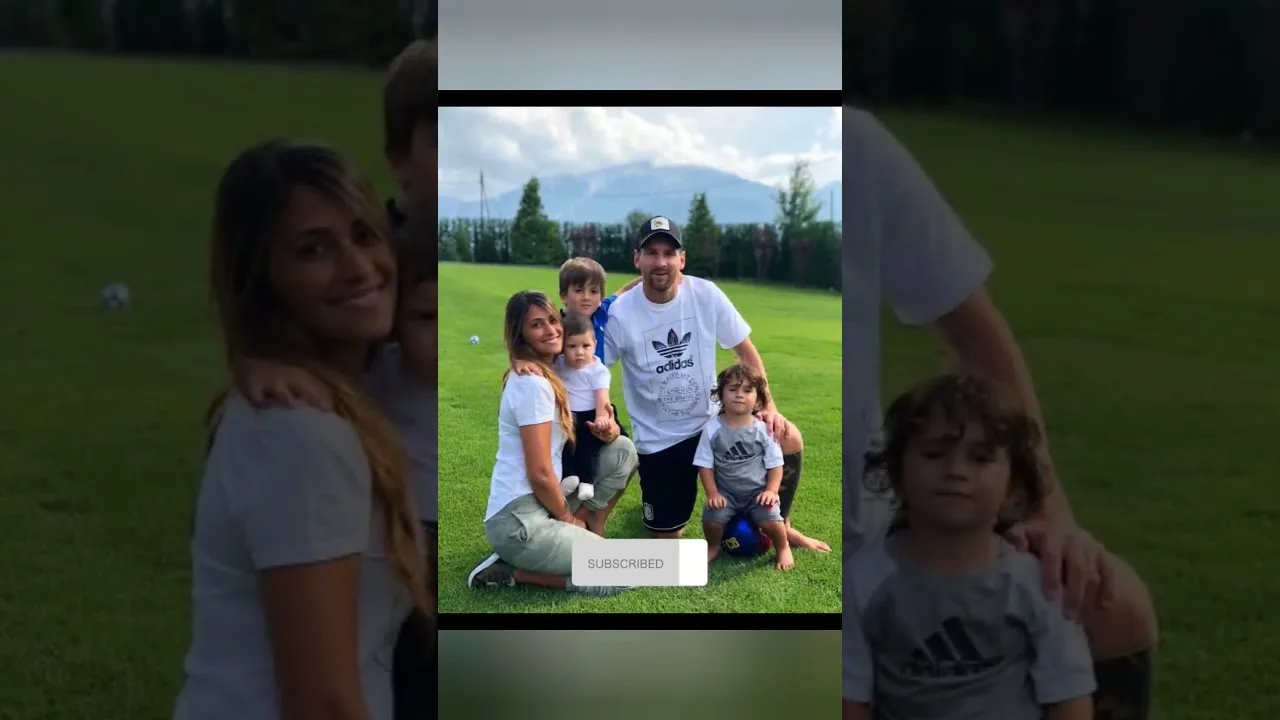 LM10 LIONEL MESSI With His Family.. #football #messi #goat