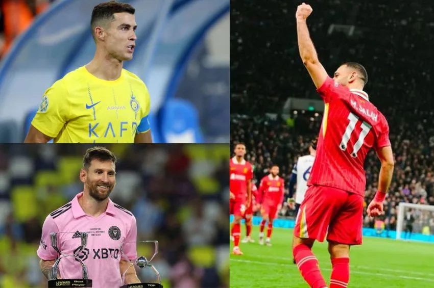 Cristiano Ronaldo, Lionel Messi et moi sommes dans la même équipe !