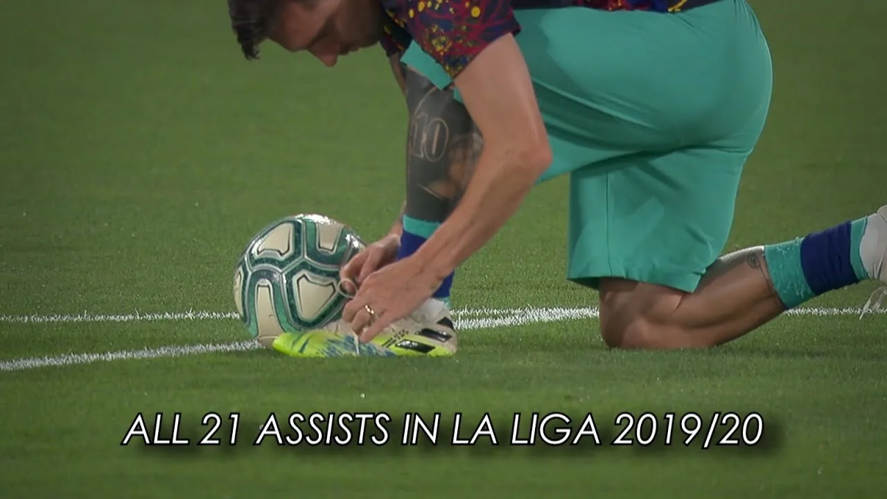 Lionel Messi ● All 21 Assists in La Liga 2019/20 ● New