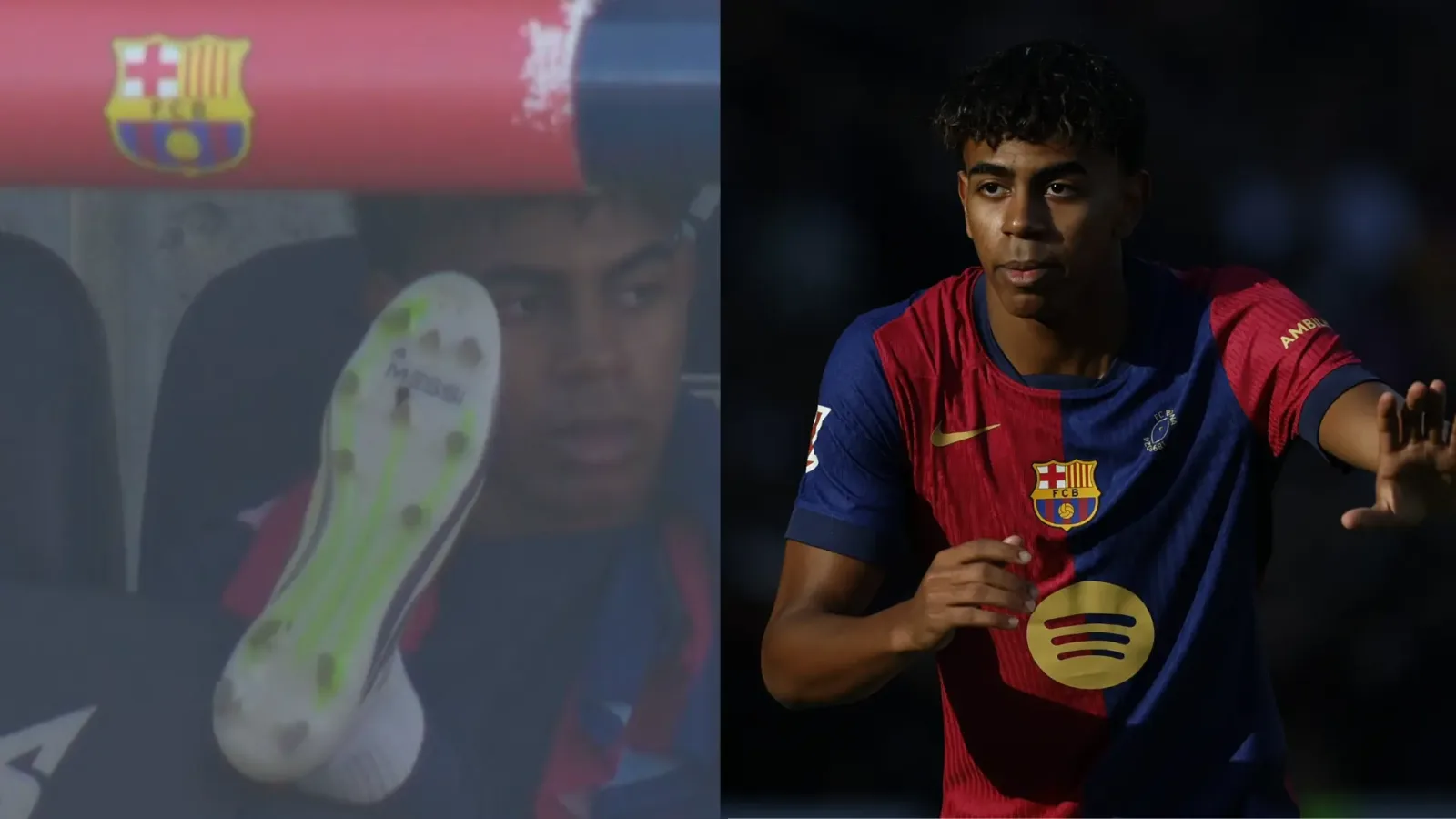 Lamine Yamal surprend en portant le nom de Leo Messi sur ses chaussures lors du match contre Las Palmas : c’est la raison