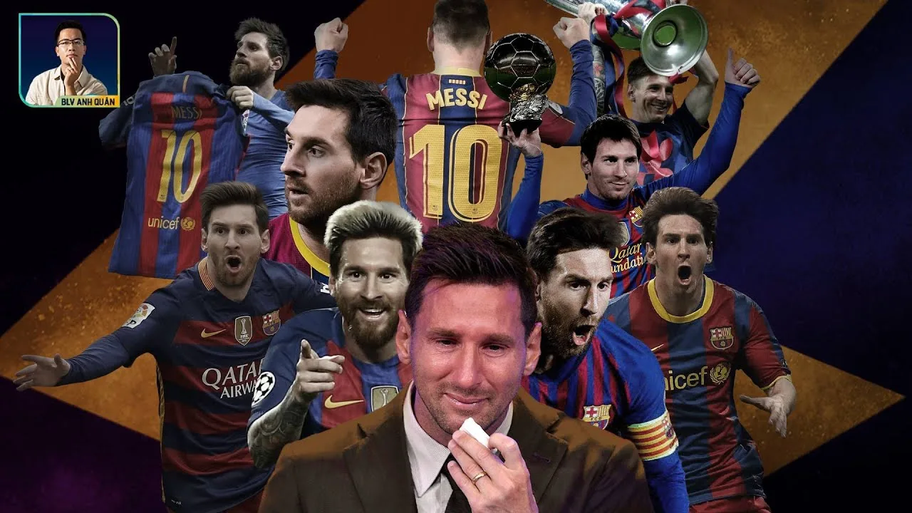 LIONEL MESSI – GIỌT NƯỚC MẮT VÀ LỜI CHIA TAY