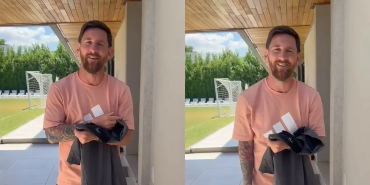 Un groupe de La Plata a reçu un message spécial de Lionel Messi