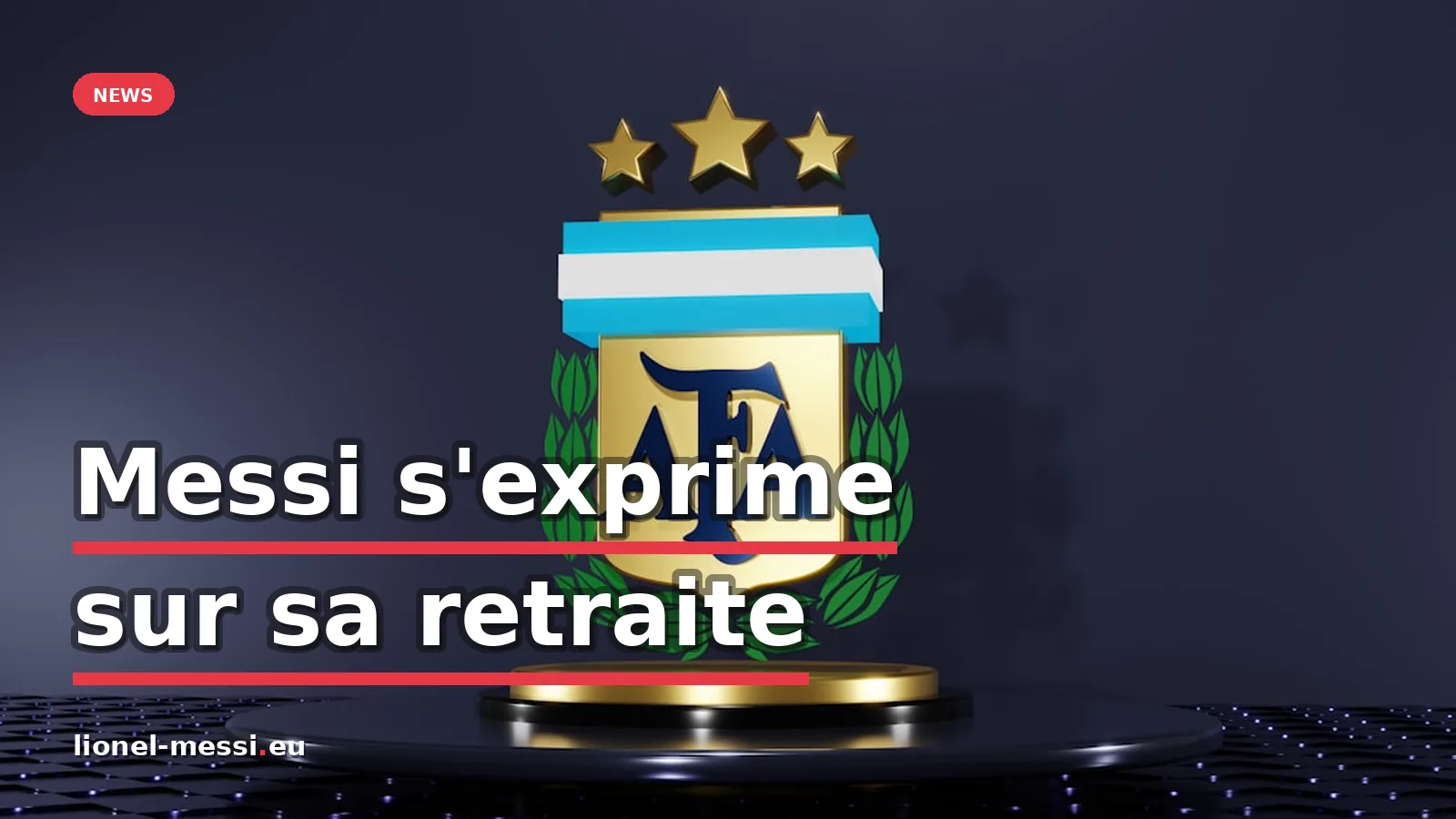 Lionel Messi annonce sa retraite internationale après une carrière légendaire